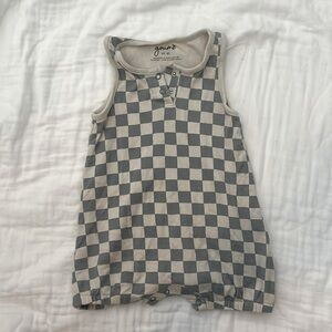 Goumi Checker Romper